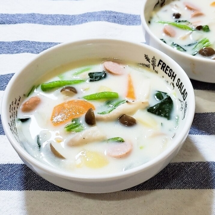 野菜沢クリームコーンスープ